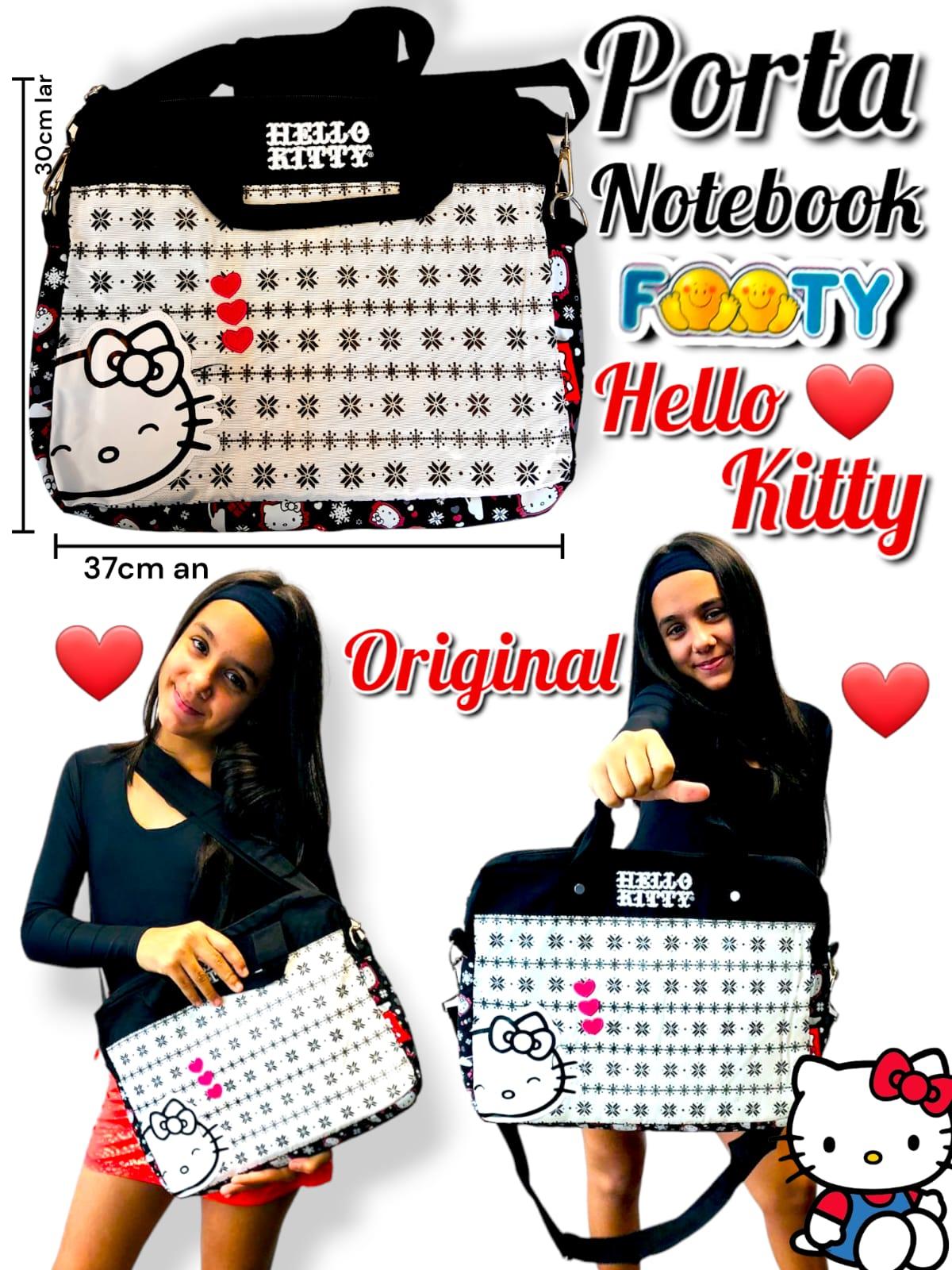 Porta Notebook marca Footy Hello Kitty original